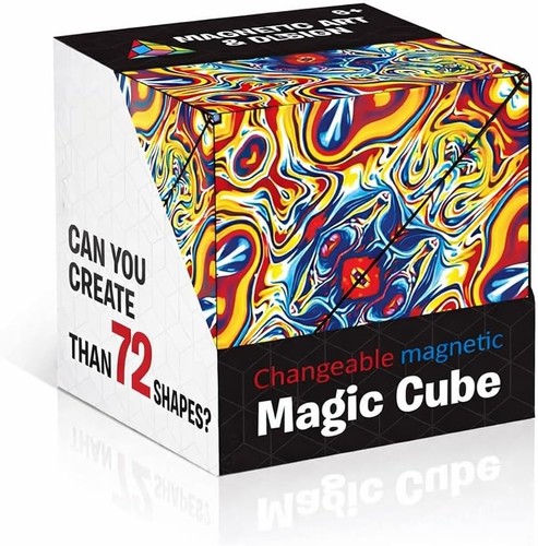 Magnetic puzzle cube shapes - magnetic,