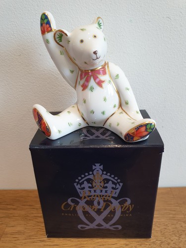 Royal crown derby paperweight - crown,
