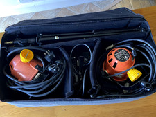 PHOTONBEARD 2 REDHEAD KIT + IANEBEAM REDHEAD , STANDS,BARNDOORS,CASE, SPAREBULBS