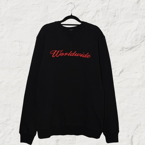 Huf worldwide script crewneck - huf,