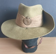 WW2 British Royal Engineer Officer's Slouch Hat from The Burma Campaign 1942-45