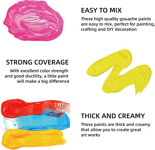 Himi gouache paint set 18 - set,