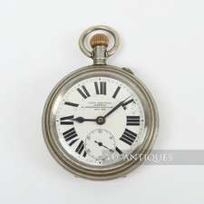 Antique Genuine WW1 Kingdom Of Yugoslavia Serbia Eterna Grand Prix Pocket Watch
