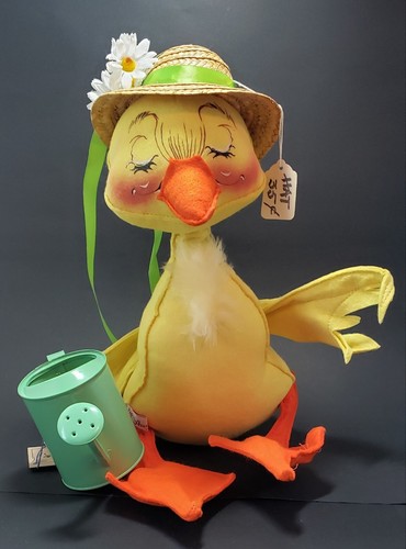 Spring duck annalee watering - annalee,