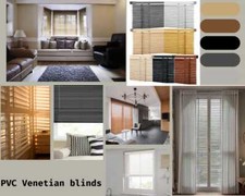 Pvc venetian blinds easy fit - pvc,