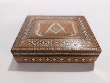 Masonic Sadeli Ware Ring Box