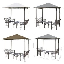 Garden Pavilion with Table and
