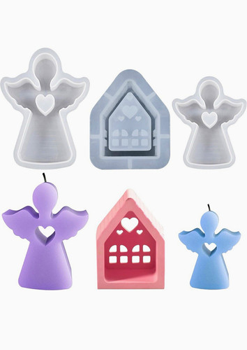 Pcs clear silicone mould set - pcs,
