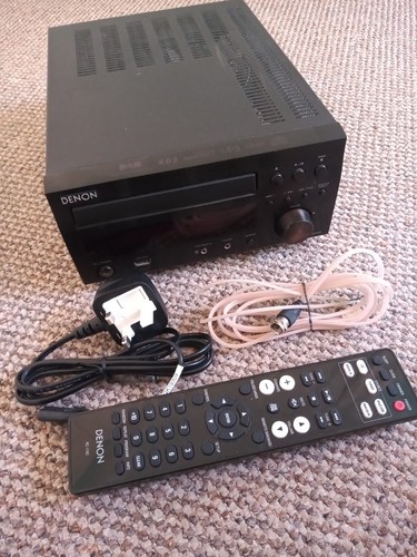 Denon rcd m38dab - denon, receiver,