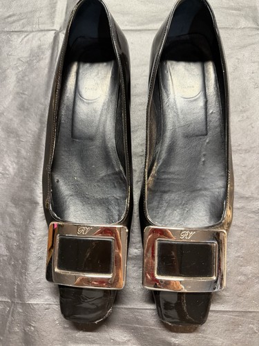Roger vivier black patent - vivier,