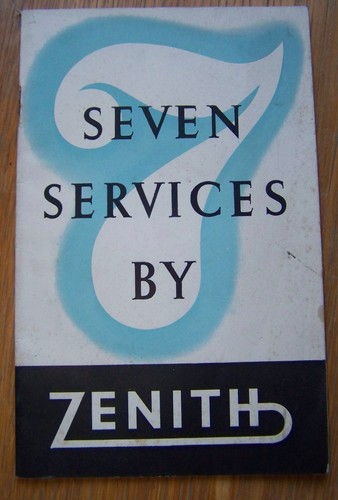 Zenith carburettor booklet - ,