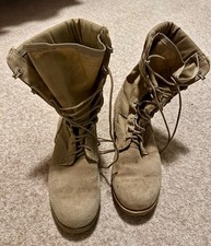 Welco US Army Desert Combat Jungle Patrol Boots Tan, US size 8 1/2 R