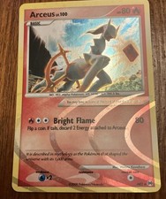 Pokémon card Arceus  Rare AR1