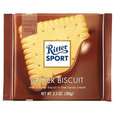 Ritter Sport Chocolates Biscuit 100gx10