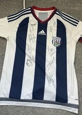 West Bromwich Albion 2016/17 Signed Squad Shirt