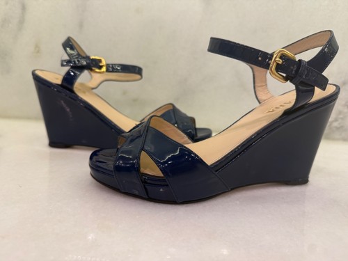 Prada milano blue patent - milano,