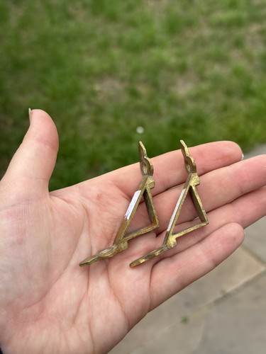 Brass stair carpet rod - brass,