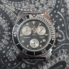 Sector No Limits STE 200 100m Swiss Quartz Chronograph Diver Men's Watch