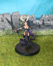Female Dark Paladin Miniature