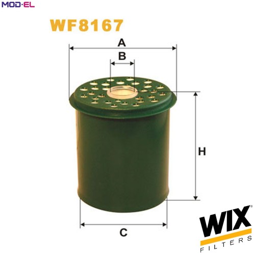 Fuel filter wf8167 for - wf8167, renault