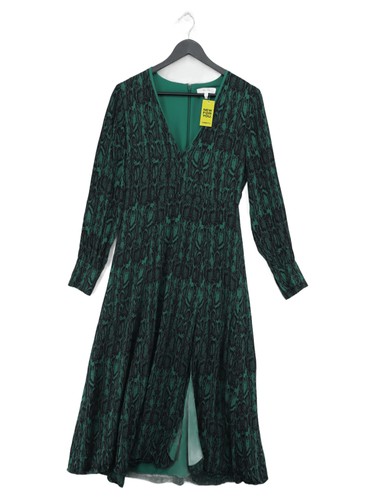 Reiss maxi dress uk8 green - uk8, in