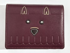 RADLEY MAROON FOX FACE FLAP