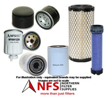 NFS Filter Kit fits for Bobcat E08 E10 E14 E16 with Kubota D722 Engine