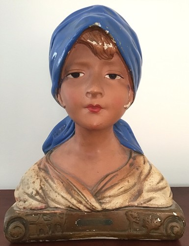 Vintage french head - vintage,, french,