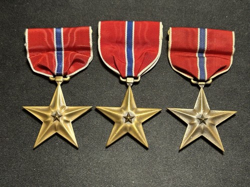 Lot ww2 bronze star - of, 3