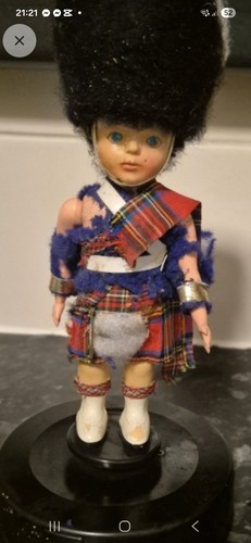 Vintage 1960s scottish piper - scottish,