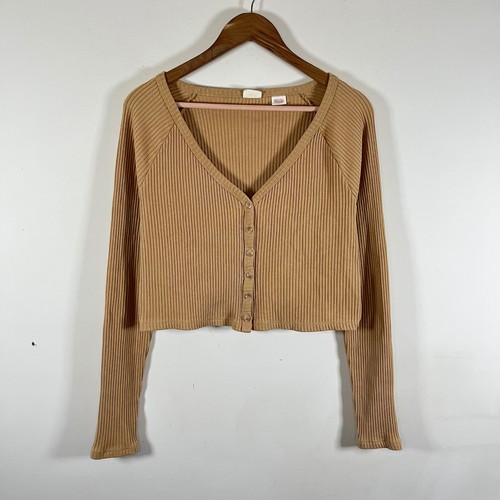 Levi cropped ribbed cardigan - ribbed,
