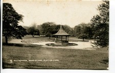 Rotherham,Band stand,Clifton Park.    Posted 1905.            B7904