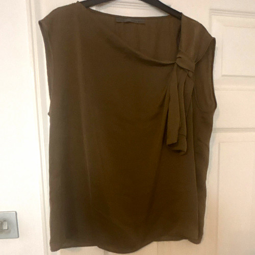 Zara women blouse brown - blouse,