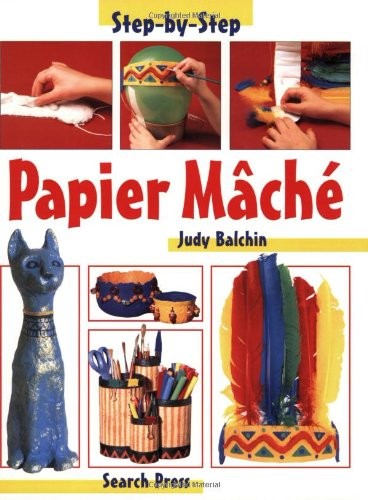 Papier mache step - papier, (step-by-step