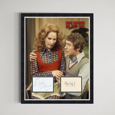 Michael Crawford & Michele Dotrice - Some Mothers Do 'Ave Em' Signed Framed