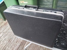 Vintage Antler Briefcase Attaché Case Black ABS Hard Shell 45cm x 35cm x 15cm 