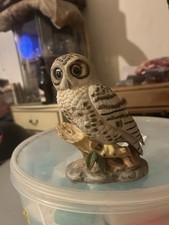 Snowy Owl Figurine 