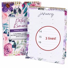 Perpetual calendar extra large - calendar,
