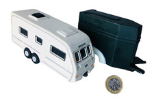 Toy Car Spares Trailer x2 Bundle Caravan and Horse Box Vintage ra