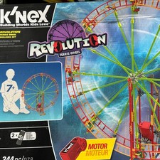 K’NEX Revolution Ferris Wheel Building Set 15408 344 Pc BRAND NEW DISCONTINUED