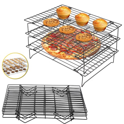 Tier stackable non - stackable, non-stick