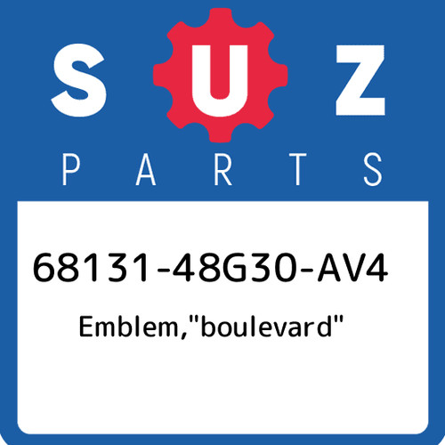 68131 48g30 av4 suzuki - 68131-48g30-av4,