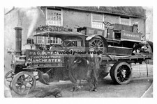 rp17717 - H & G Dutfield Contractors Manchester Steam Lorry - print 6x4