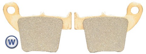 Brake pads rear - for, megelli