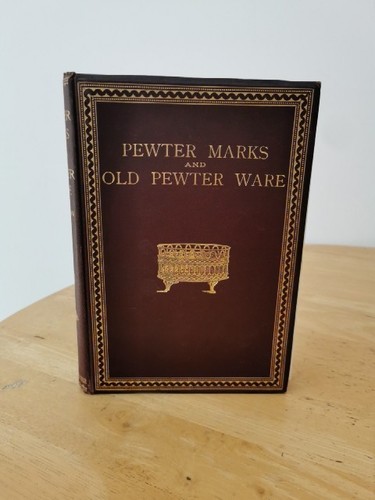 Pewter marks and - pewter, old
