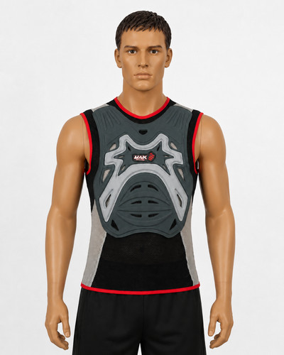 Soft foam body chest - , shale