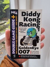 N64 Magazine Double Game Guide Issue 1 Diddy Kong Racing Goldeneye 007 N64 RARE