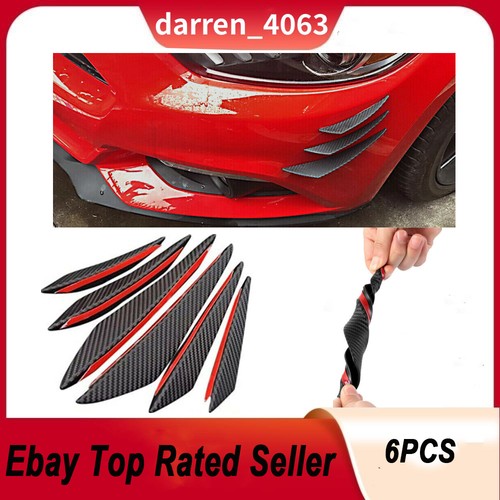 Car front bumper lip - 6x,