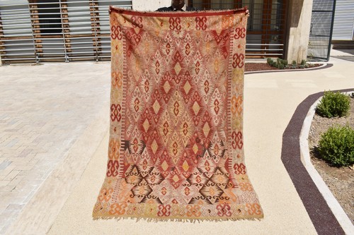 Turkish rug x91 vintage - turkish,