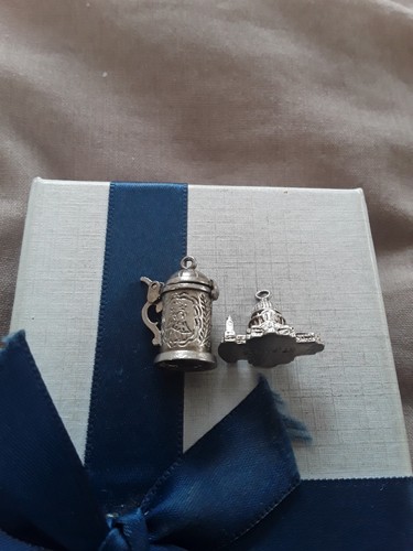 Silver charm tankard opening - charm,